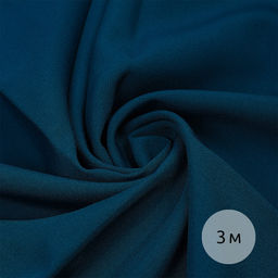 Ткань Габардин кач-во Фухуа 180 г/м? 100% полиэстер шир.150 см арт.TBY.Gbf.24102.A13 цв.A13 т.бирюза уп.3м