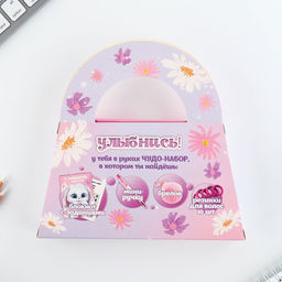 Подарочный набор, в сумке: блокнот, резиночки, брелок, ручка Самая милая - Artfox фото 15