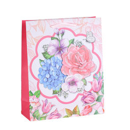 Цена за 12 шт. Пакет подарочный 32x26x10 / 1199M /уп 12/480/Цветы - Галеонтрейд фото 4