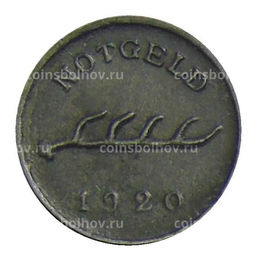 Монета 1 пфенниг 1920 года Германия Нотгельд Бад-Маргентхайм