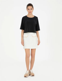 Ekru A Kesim _rme Etek