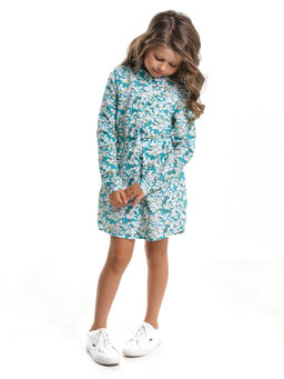 Платье с длинным рукавом UD 6022 цветы - Mini maxi фото 2