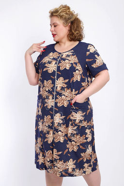 Халат 004 домашний на молнии