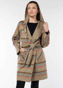 Пальто женское демисезонное (пояс)