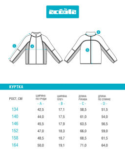 ACOOLA / Куртка детская для девочек Vereya фиолетовый  фото 5