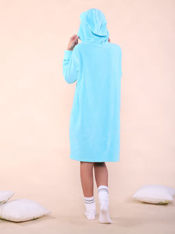 Халат "Уют" голубой