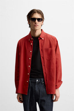 LYOCELL - COTTON SHIRT - Zara фото 2