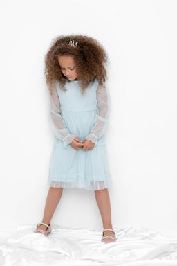 Crockid _ К 5854/зимнее небо платье для дев