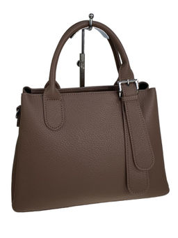 Женская сумка из искусственной кожи, цвет пудра