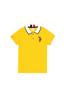 U. S. Polo Assn / Базовая футболка Saffron для мальчиков - U.s. polo assn фото 2