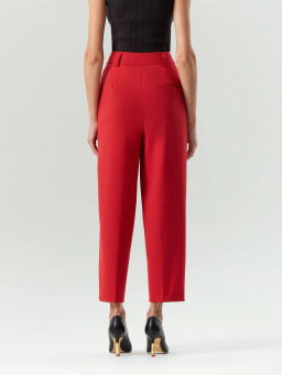 ЕМКА / Брюки зауженного кроя с шерстью - Emka фото 4