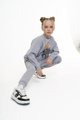 Костюм детский меланж тедди в наушниках