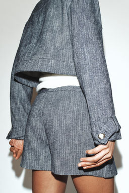 TEXTURED SKORT - Zara фото 13