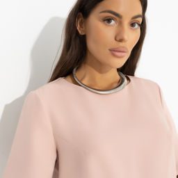 Платье прямого кроя Виртуальные будни (pink) - Charutti фото 4