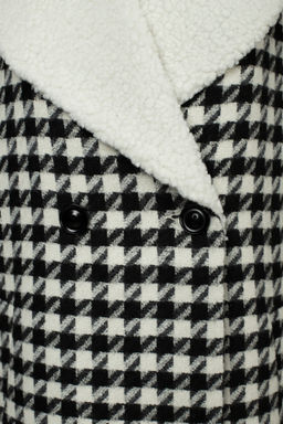 02-3166 Пальто женское утепленное (пояс) - El podio фото 19