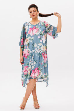 Платье ANELLI 1559 цветок миндаля