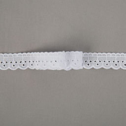 Шитье Gamma 22 мм GYEM-2200 в рулоне 9 м 0.2 м Турция белый