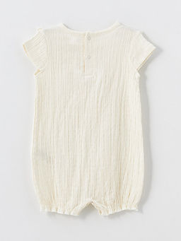 Bisiklet Yaka K?sa Kollu Basic K?z Bebek Tulum - Waikiki фото 2