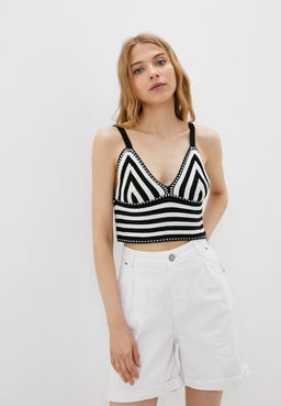 Блузка-топ фактурной вязки