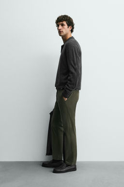 SKINNY FIT CHINO TROUSERS - Zara фото 13
