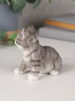 Цена за 2 шт. Фигурка Кошка 9 см серая / YX33100 /уп 2/36/ - Галеонтрейд фото 4