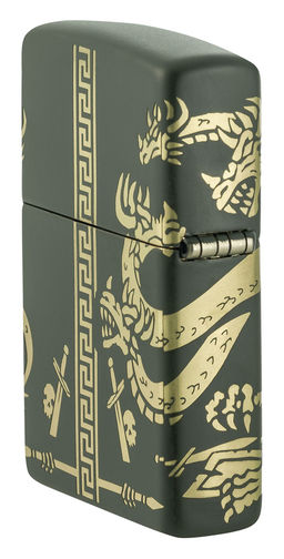 Зажигалка ZIPPO Дракон | Dragon Design 48907  фото 8