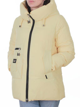 M-M07 YELLOW Куртка зимняя женская (150 гр. холлофайбер) - Fashion фото 5