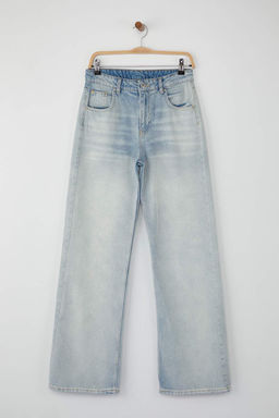 Mavi Vintage Y?kama Yuksek Bel Genis Paca Wide Leg Jeans TWOAW26JE00072 - Trendyolmilla фото 5