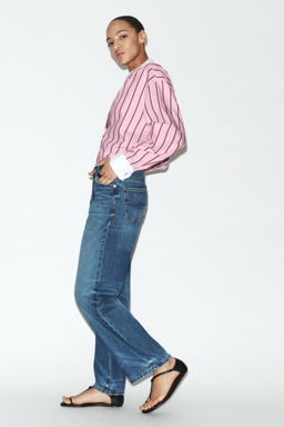 JEANS Z1975 STRAIGHT-LEG HIGH-WAIST - Zara фото 13