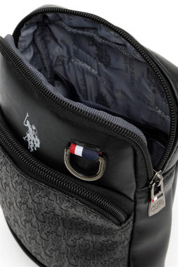 U. S. Polo Assn / Мужская черная сумка - U.s. polo assn фото 5