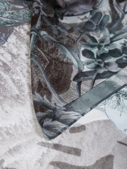 Палантин жен. шелк 110х180 SS02-8211-14 - Eleganzza фото 3