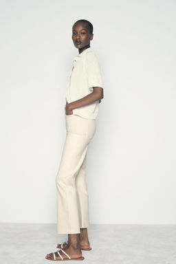 Z1975 HIGH-WAIST MINI FLARE JEANS - Zara фото 12