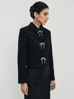 Жакет из хлопка с бантами / Zarina