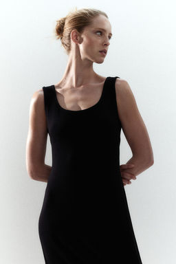 Vestido largo de punto - H&m фото 2