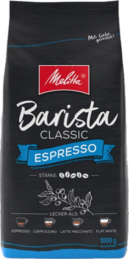 Melitta. Barista Classic. Espresso (зерновой) 1 кг. мягкая упаковка