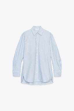 ZW COLLECTION STRIPED SHIRT WITH POCKET - Zara фото 7