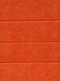 Когтеточка-лежанка «Пижон», 60×27×30 см, с игрушкой, войлок, оранжевая
