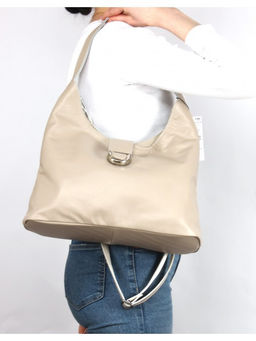 Сумка женская натуральная кожа JRP-2046-9, 1отд+карм/пер, плечевой ремень, св.бежевый SALE 264368 - Adelia фото 5