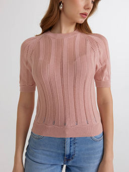 CONTE LDK2456 Джемпер женский dusty rose - Conte elegant фото 3