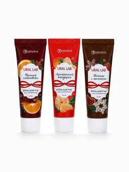 Крем для рук С Новым годом, набор 3 шт., URAL LAB