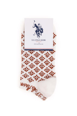 Женские кремовые носки-пинетки Неожиданная скидка в корзине - U.s. polo assn фото 4