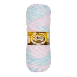 Пряжа ADELIA BABY MIMI 100% полиэстер 5 шт. х 100 г 80 м 4 м