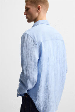 STRIPED FLOWING SHIRT - Zara фото 6