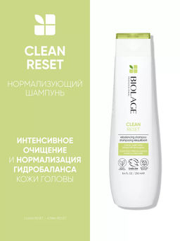 Шампунь нормализирующий для жирных волос Сleanreset Scalpsync, 250 мл Biolage