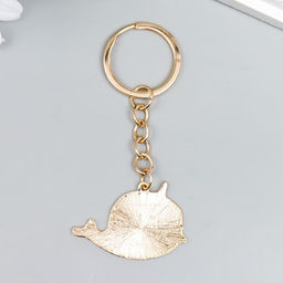 Брелок металл, эмаль "Китёнок-единорог" 8,3х3,5 см