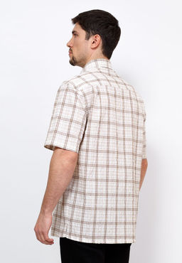 Сорочка мужская короткий рукав BERTHIER Caballero 23928  фото 5