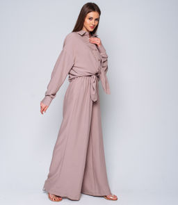 Костюм #ОБШ1342, бежево-розовый - Dommod фото 3