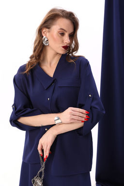 Костюм NIKVA н928-1 сапфир  фото 3