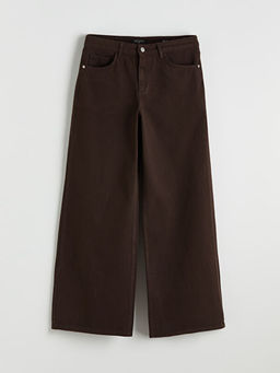 Wideleg Kad?n Jean Pantolon