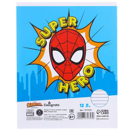 Набор подарочный в папке, Человек-паук, 40 предметов - Artfox study фото 40